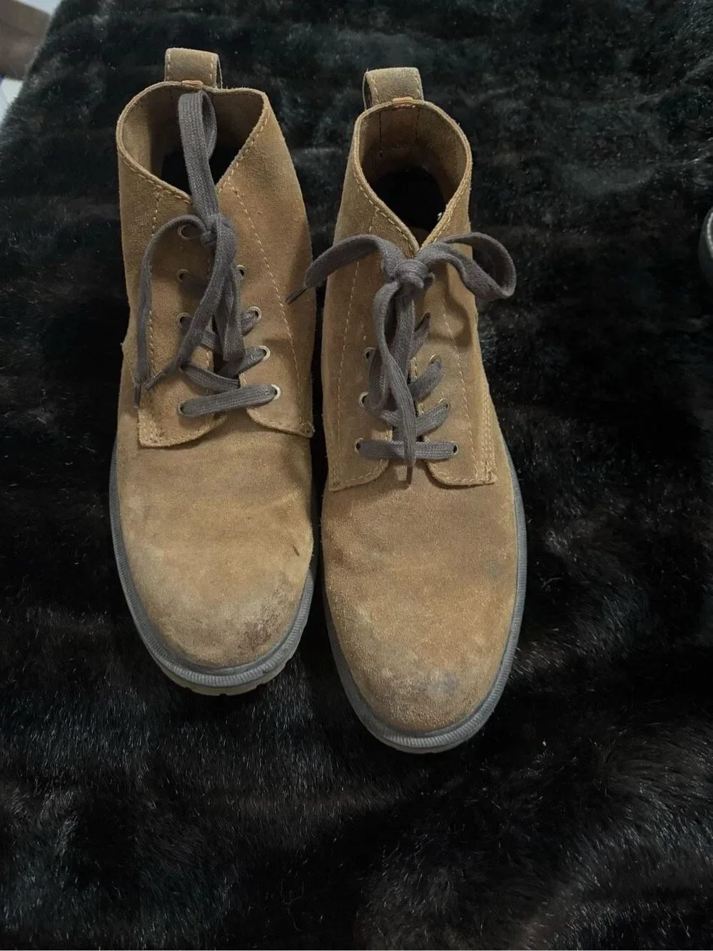 Frye FCO Ranger Chukka Mens Brown Suede Mid Top Lace Up Casual Dress Boots Sz 14